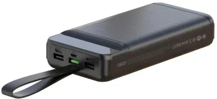 Зовнішній акумулятор XO PR 157 40000mAh (PD20W/QC22.5W) black